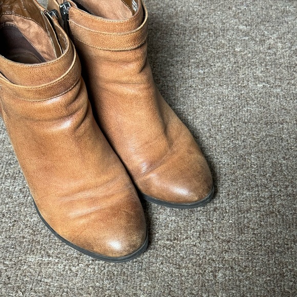 Ann Taylor Brown Chunky Heel Booties, Women’s 6.5 - Picture 7 of 7